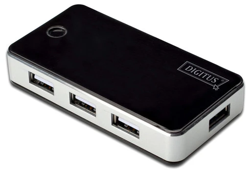 DIGITUS USB2.0 Hub 7-port black | DA-70222