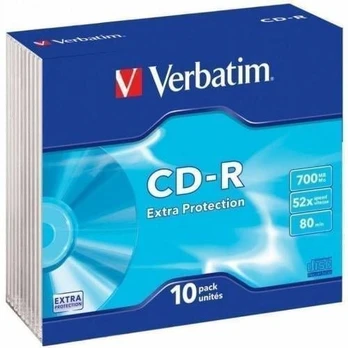 VERBATIM CD-R 700MB 52X EXTRA P | 43415