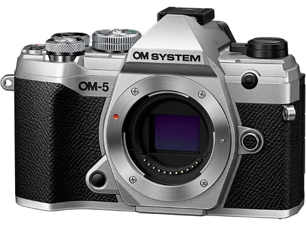 Olympus Om Digital Solutions OM System OM-5 -järjestelmäkamerarunko, musta