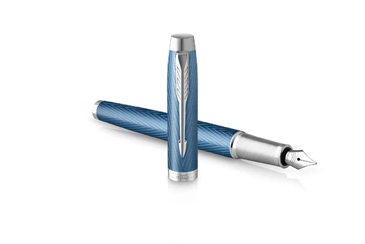Plunksnakotis PARKER IM Premium Blue Grey Fine CT