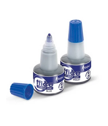 Tušas antspaudams, 30 ml, Mėlynas