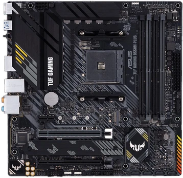 Asus TUF Gaming B550M-Plus Memory slots 4, Processor family AMD, Micro ATX, DDR4, Processor socket AM4, Chipset AMD B