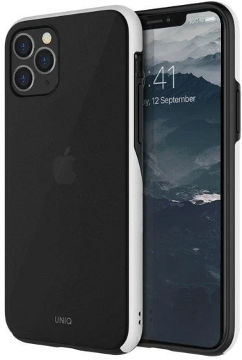 Telefono dėklas Uniq, Apple iPhone 11 Pro Max, balta