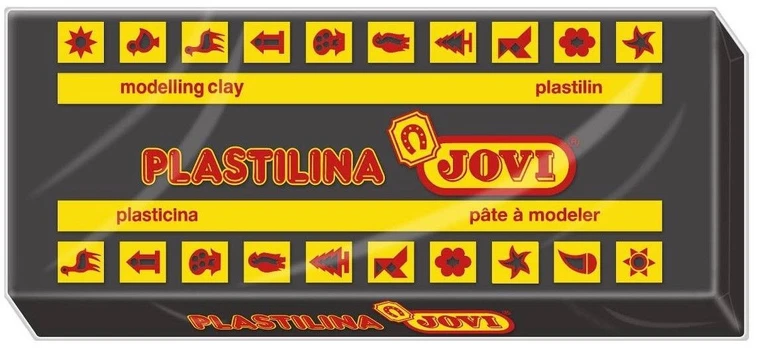 Plastilinas JOVI, 350g. JUODA