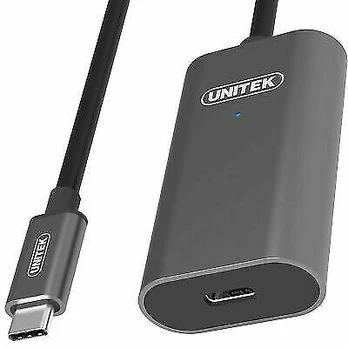 Laidas Unitek U305A USB-C Active HDMI male, HDMI female, 5 m, juoda