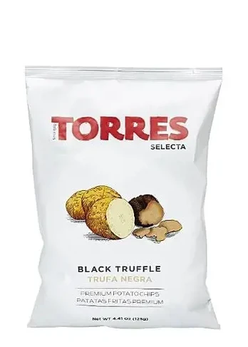 Torres Selecta Bulvių traškučiai TORRES, su trumais, 125g.
