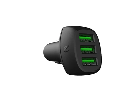 Įkroviklis Green Cell, 3 x USB, juoda, 54 W
