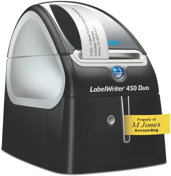 DYMO LabelWriter 450 Duo;vienspalvis su USB - D1;etiketės iki;62mm (S0838920)