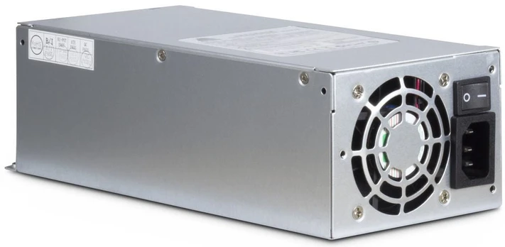 Inter-Tech ASPOWER U2A-B20500-S maitinimo blokas 500 W 20+4 kontaktų ATX Nerūdijantis plienas