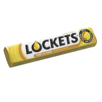 Pastilės LOCKETS Honey - Lemon, 41 g