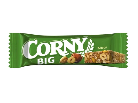 Javainių batonėlis CORNY BIG, lazdynų riešutų, 50 g