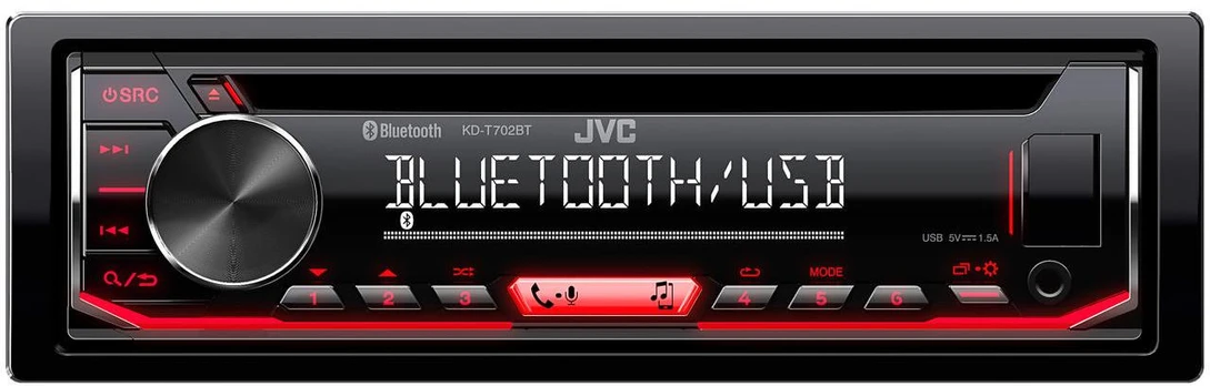 Automobilinė magnetola JVC KD-T702BT