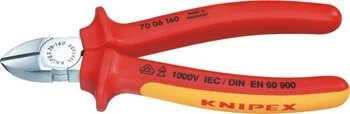 Žnyplės šoninio kirpimo 160mm VDE, Knipex