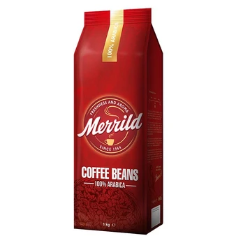 Kavos pupelės MERRILD Arabica, 1 kg