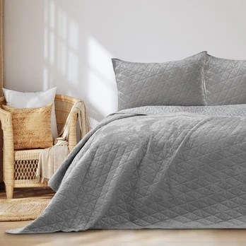 Lovatiesė AmeliaHome Laila, sidabro, 170 cm x 270 cm
