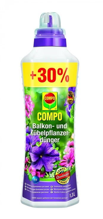 Trąšos vienmetėms gėlėms Compo, skystos, 1.3 l