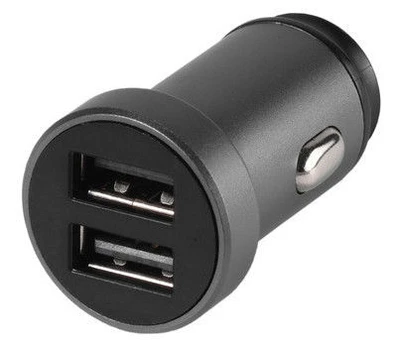Vivanco automobilinis įkroviklis USB 2x2.4A (38858)