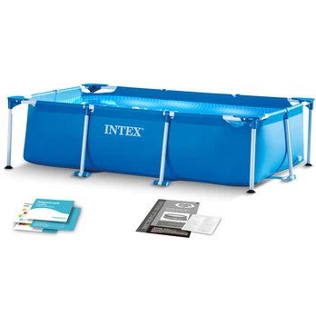 Karkasinis baseinas Intex Rectangular Frame 260x160x65 cm, be filtro