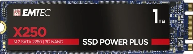 Kietasis diskas (SSD) Emtec X250 Power Plus, M.2, 1 TB