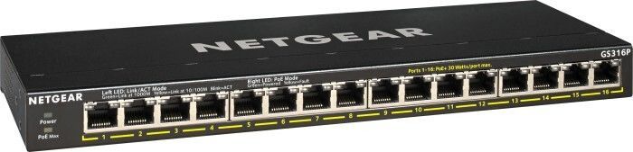 Komutatorius (Switch) Netgear GS316P