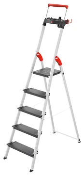 Kopėčios dvipusės buitinės Hailo, 187 cm kaina