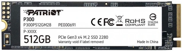Vidinis kietasis diskas SSD PATRIOT P300P512GM28