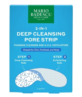Mario Badescu 2-In-1 Deep Cleansing Pore Strip 6 piece