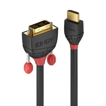 CABLE HDMI-DVI 1M/BLACK 36271 LINDY