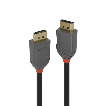 Lindy 1M Displayport 1.4 Cable, Anthra Line
