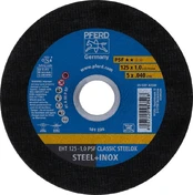 Pjovimo diskas PFERD EHT125-1.0 A60 L PSF-INOX kaina