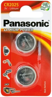 Elementai PANASONIC CR2025/2BP kaina