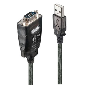 Adapteris LINDY USB to Serial Converter (42686)
