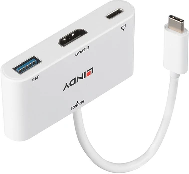 I/O KONVERTERIS USB-C Į HDMI/43340 LINDY