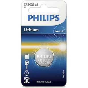 Elementas PHILIPS Lithium CR2025