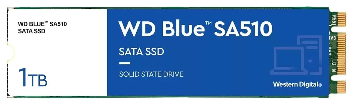 Kietasis diskas Western Digital WDS100T3B0B 1TB 1000 GB SSD