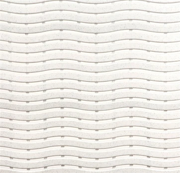Vonios grindų kilimėlis 0816, baltas, 100 cm x 60 cm