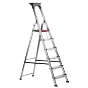 Aliuminės A tipo vienpusės kopėčios Double Decker ALTREX 6 pakopos kaina