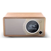 Sharp DR-450(BR) Digital Radio, FM/DAB/DAB+, Bluetooth 4.2, Alarm function, Brown kaina