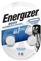 Elementai Energizer CR2025, 2 vnt kaina