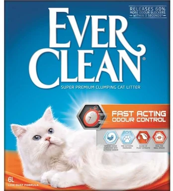 Kačių kraikas EverClean Fast Acting, 6 l