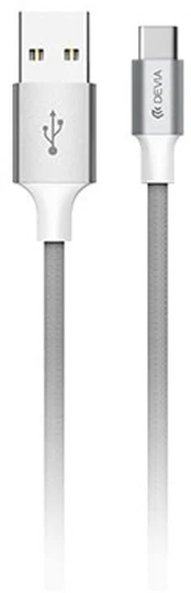 Devia Pheez laidų rinkinys, USB - Type C (3 vnt), 25cm, 1m, 2m
