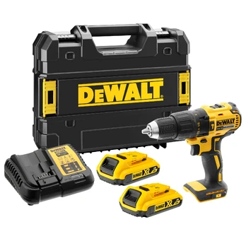 Smūginis gręžtuvas Dewalt DCD778D2T-QW, 18 V, 2000 mAh