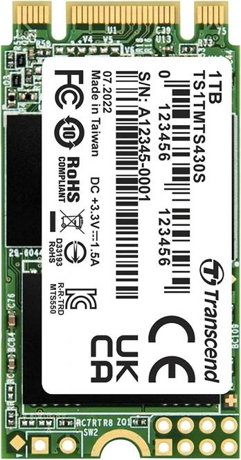 Transcend MTS430S 1TB