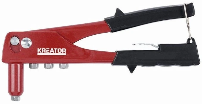 Kniedijimo žnyplės + 60 kniedžių.