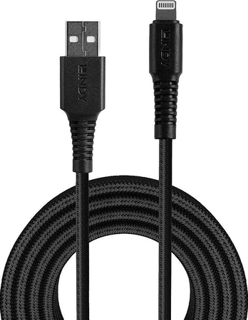 USB-A KABELIS Į LIGHTNING 2M / PAstiprintas 31292 LINDY