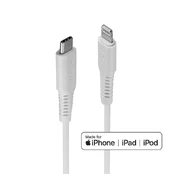CABLE USB-C TO LIGHTNING 2M/WHITE 31317 LINDY kaina