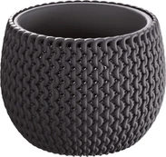 Vazonas Prosperplast Splofy DKSP290, plastikinis, Ø 29 cm, antracito kaina