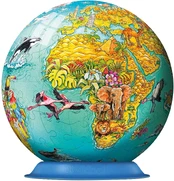 3D dėlionė Ravensburger The Globe, 14 cm x 14 cm kaina