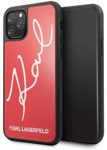 Telefono dėklas Karl Lagerfeld, Apple iPhone 11 Pro, raudona