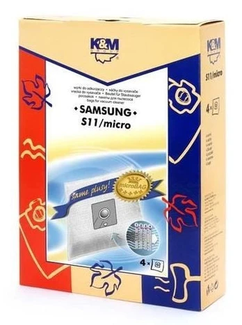Dulkių siurblio maišelis K&M S11 Micro, 4 vnt.